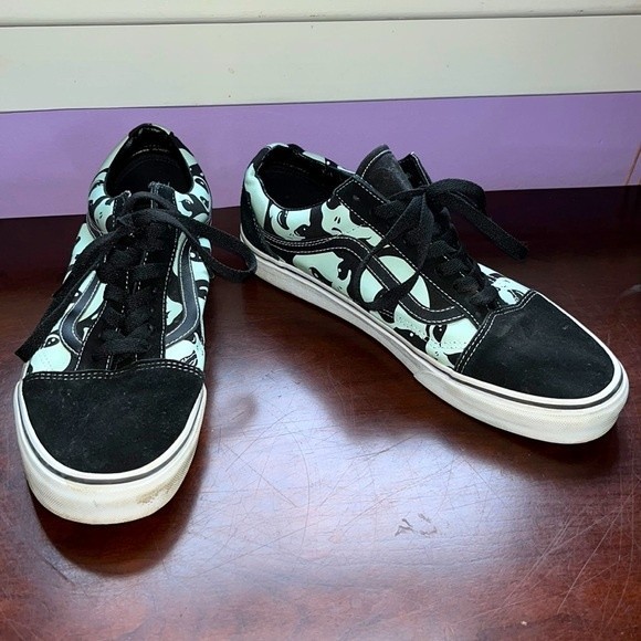 Vans Other - Vans Skate SB Old Skool Alien Ghost Glow In The Dark Sneakers Black